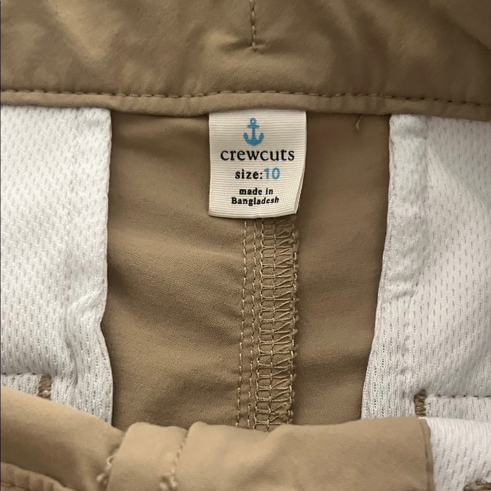 Crewcuts Tan Shorts - Neutral Khaki Tone
